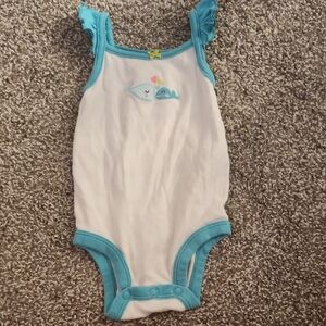 3 Month Whale Onesie